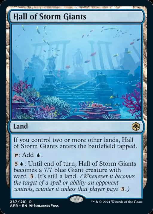 Hall of Storm Giants [Dungeons & Dragons: Adventures in the Forgotten Realms] - MTG Single