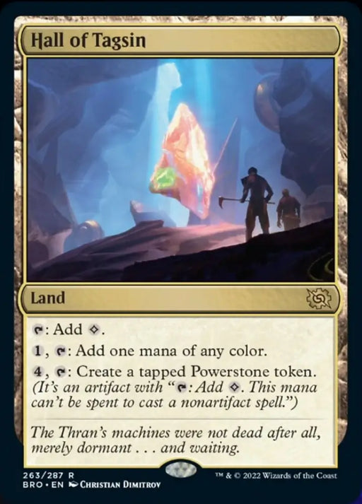 Hall of Tagsin [The Brothers’ War] - MTG Single