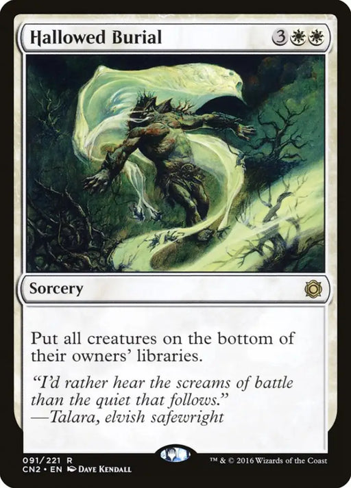 Hallowed Burial [Conspiracy: Take the Crown] - MTG Single