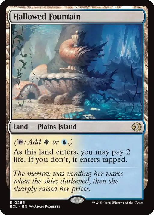Hallowed Fountain (265) [Lorwyn Eclipsed]