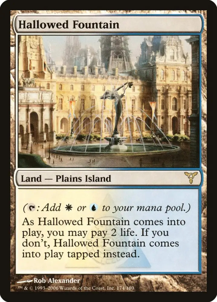 Hallowed Fountain [Dissension] - MTG Single