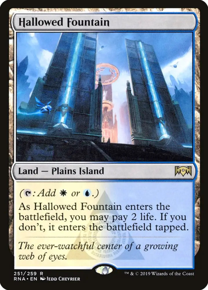 Hallowed Fountain [Ravnica Allegiance] - MTG Single