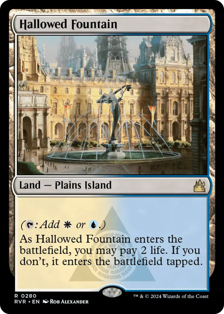 Hallowed Fountain [Ravnica Remastered] - MTG Single