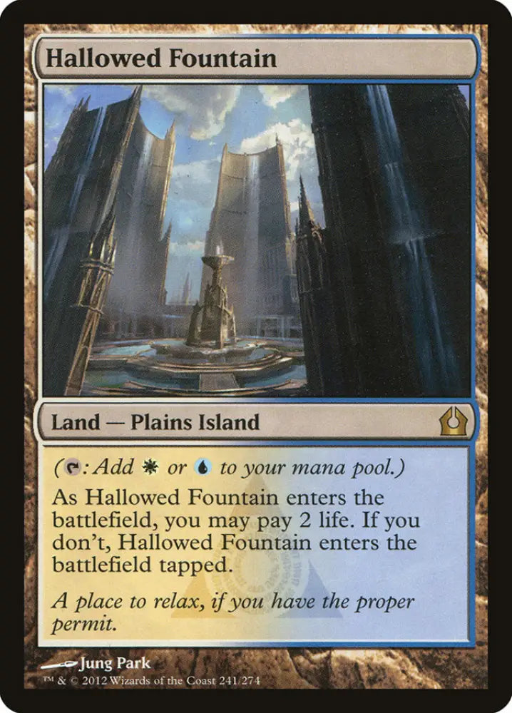 Hallowed Fountain [Return to Ravnica] - MTG Single