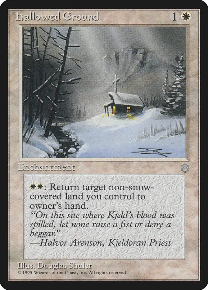 Hallowed Ground [Ice Age] - MTG Single