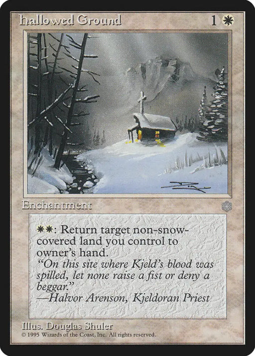 Hallowed Ground [Ice Age] - MTG Single