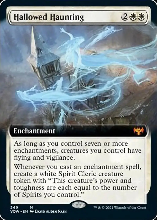Hallowed Haunting (Extended Art) [Innistrad: Crimson Vow] - MTG Single