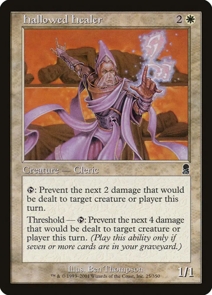 Hallowed Healer [Odyssey] - MTG Single