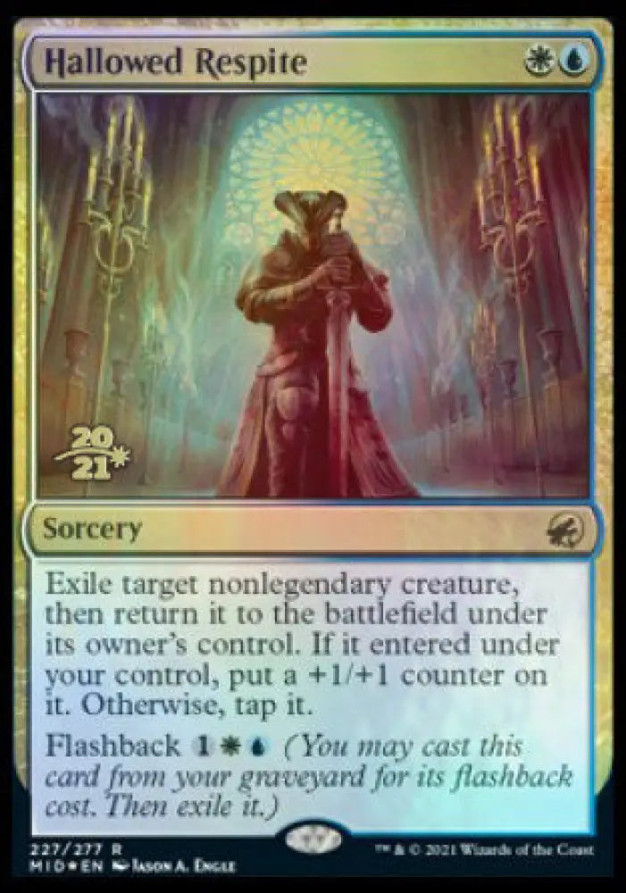 Hallowed Respite [Innistrad: Midnight Hunt Prerelease Promos] - MTG Single