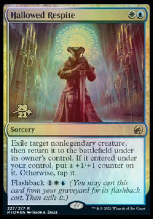 Hallowed Respite [Innistrad: Midnight Hunt Prerelease Promos] - MTG Single