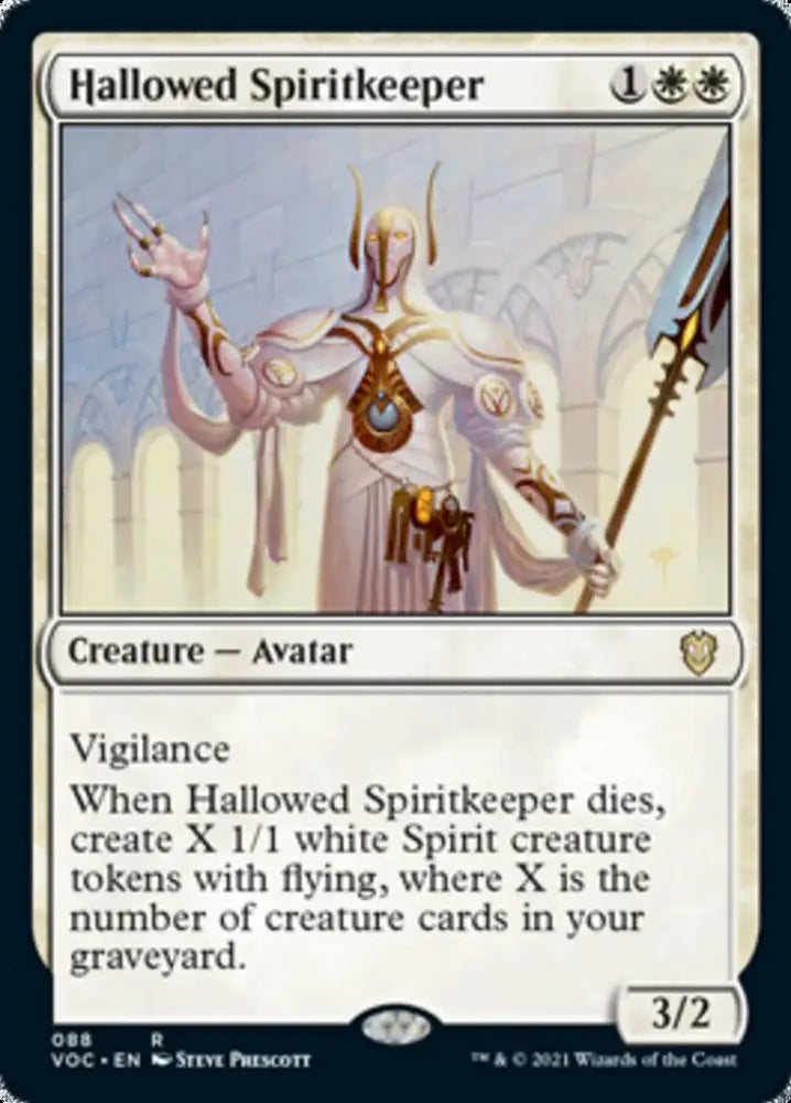 Hallowed Spiritkeeper [Innistrad: Crimson Vow Commander] - MTG Single