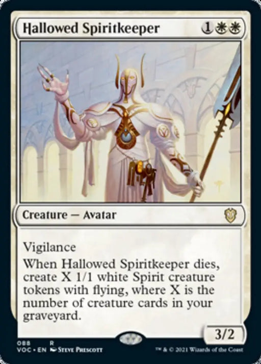 Hallowed Spiritkeeper [Innistrad: Crimson Vow Commander] - MTG Single