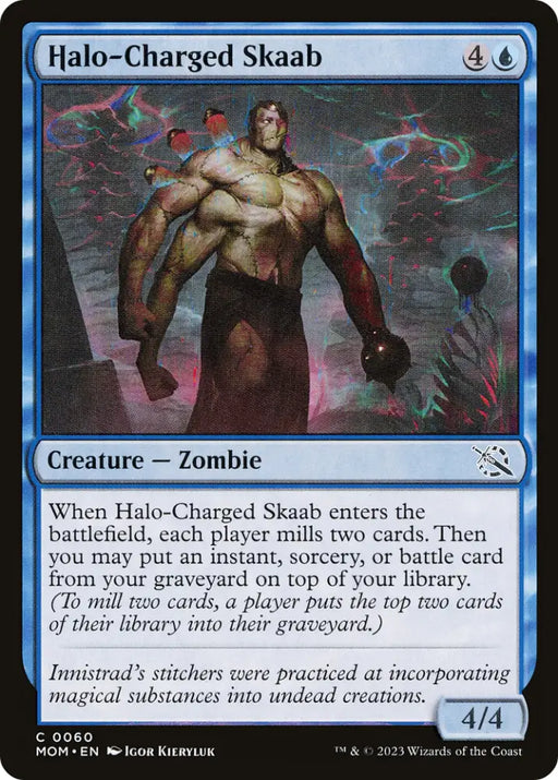 Halo-Charged Skaab [March of the Machine] - MTG Single