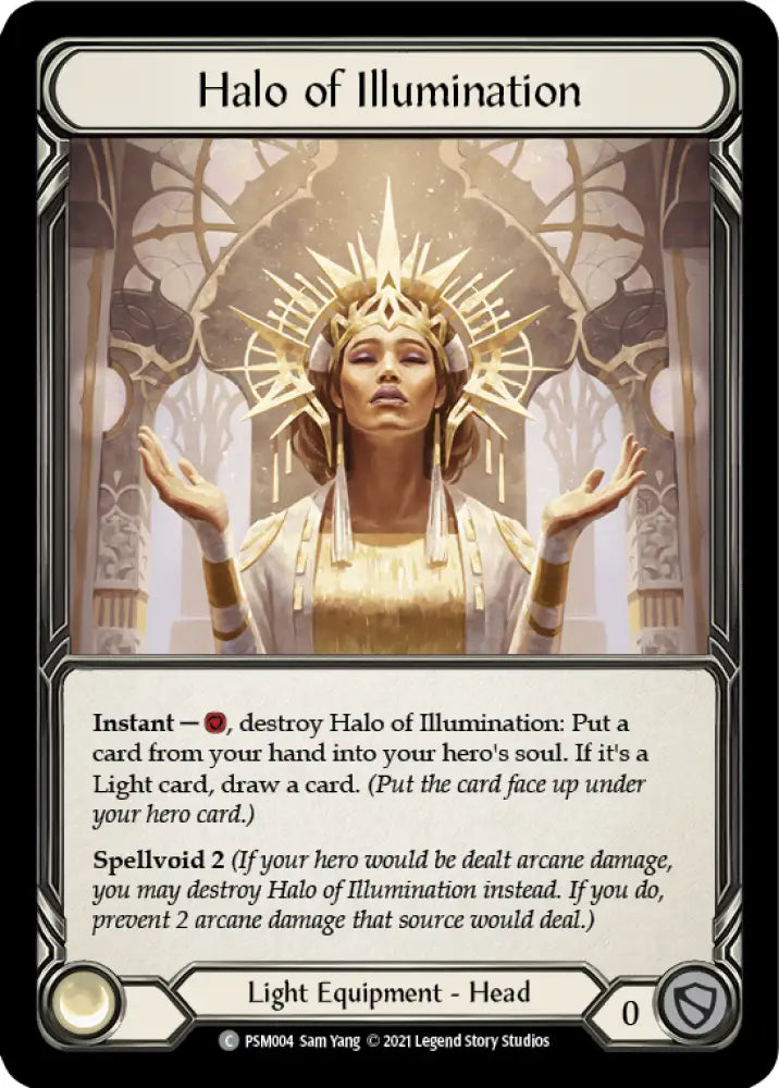 Halo of Illumination [Monarch Blitz Deck] - Flesh And Blood Single
