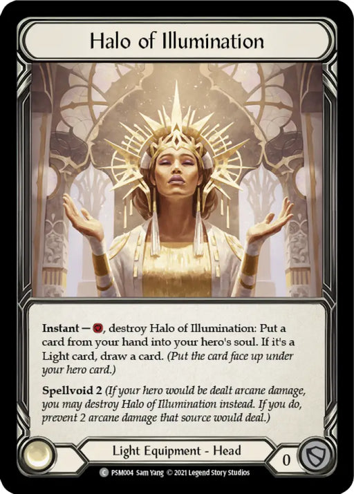 Halo of Illumination [Monarch Blitz Deck] - Flesh And Blood Single