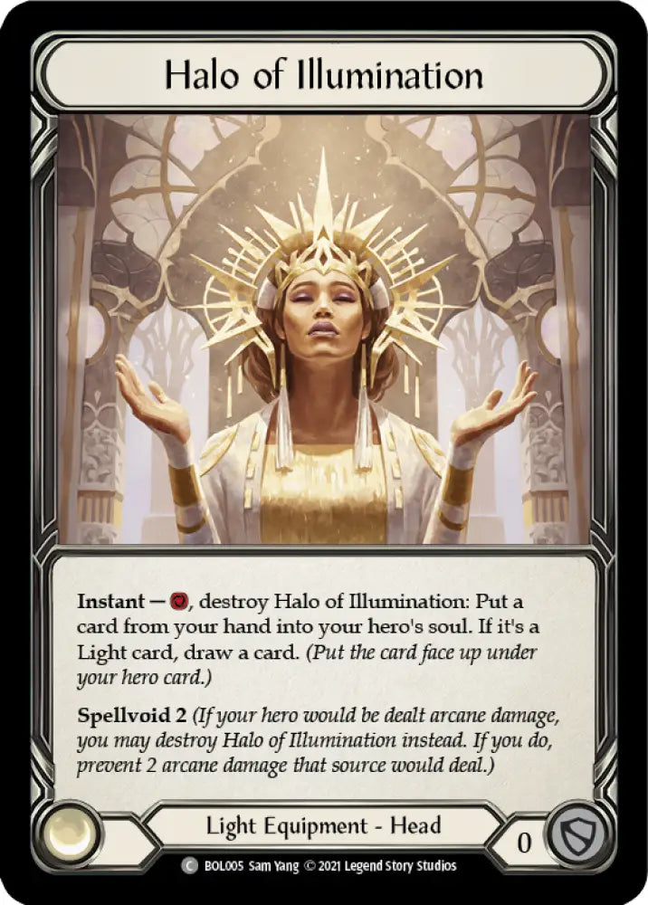 Halo of Illumination [Monarch Blitz Deck] - Flesh And Blood Single