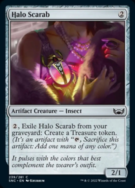 Halo Scarab [Streets of New Capenna] - MTG Single