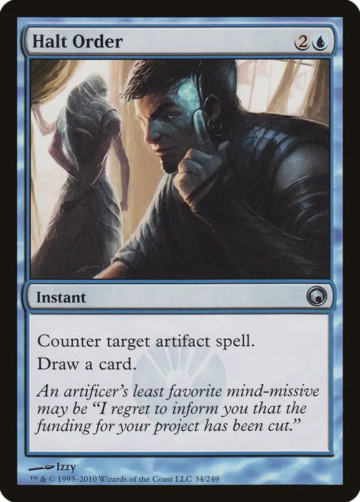 Halt Order [Scars of Mirrodin] - MTG Single