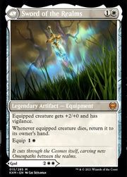 Halvar God of Battle // Sword of the Realms [Kaldheim] - MTG Single