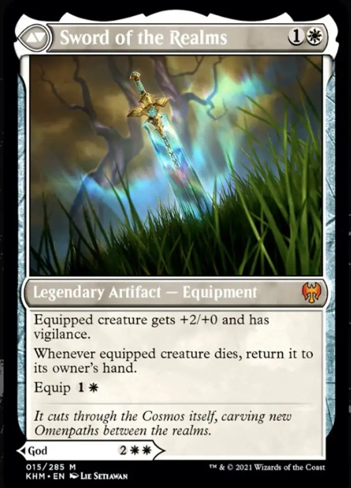 Halvar God of Battle // Sword of the Realms [Kaldheim] - MTG Single
