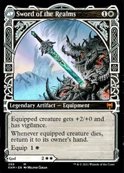 Halvar God of Battle // Sword of the Realms (Showcase) [Kaldheim] - MTG Single