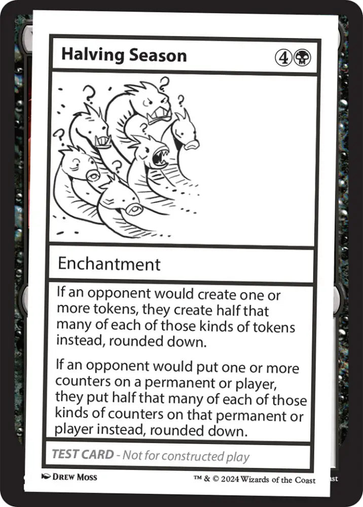 Halving Season [Mystery Booster 2 Playtest Cards] - MTG Single