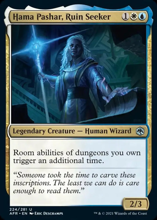 Hama Pashar Ruin Seeker [Dungeons & Dragons: Adventures in the Forgotten Realms] - MTG Single