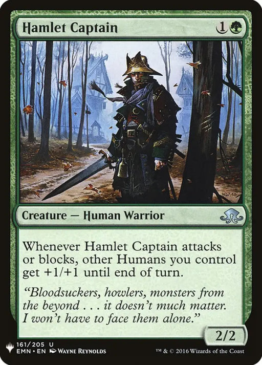Hamlet Captain [Mystery Booster] - MTG Single