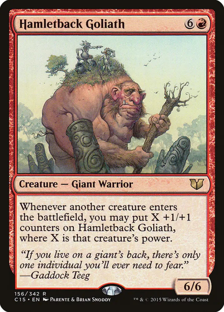 Hamletback Goliath [Commander 2015] - MTG Single