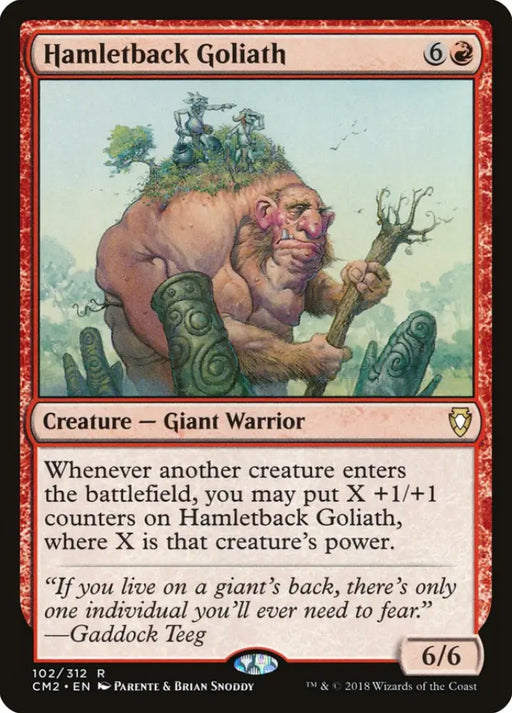 Hamletback Goliath [Commander Anthology Volume II] - MTG Single