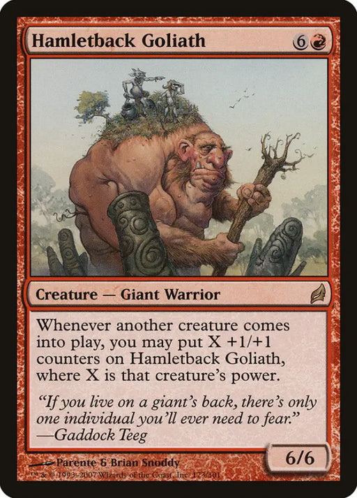 Hamletback Goliath [Lorwyn] - MTG Single