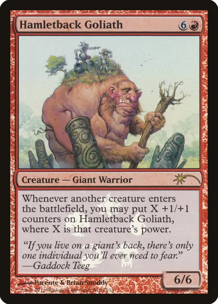 Hamletback Goliath [Resale Promos] - MTG Single
