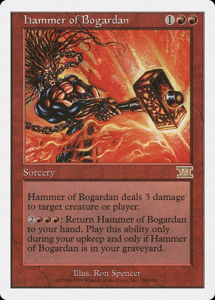 Hammer of Bogardan [Classic Sixth Edition] - MTG Single