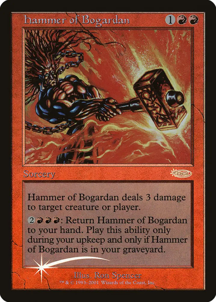 Hammer of Bogardan [Judge Gift Cards 2002] - MTG Single