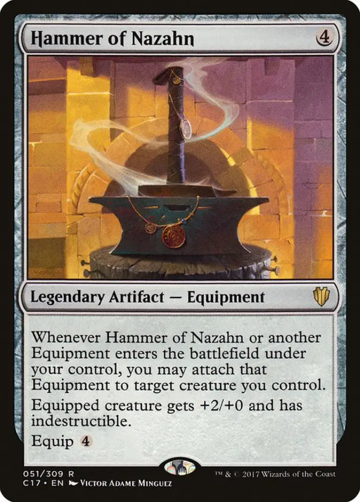 Hammer of Nazahn [Commander 2017] - MTG Single