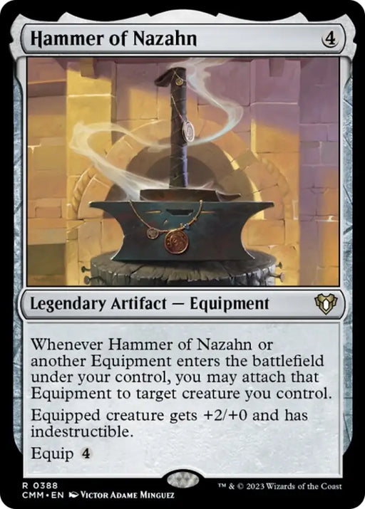 Hammer of Nazahn [Commander Masters] - MTG Single