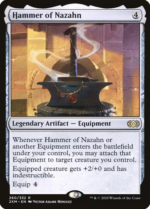 Hammer of Nazahn [Double Masters] - MTG Single