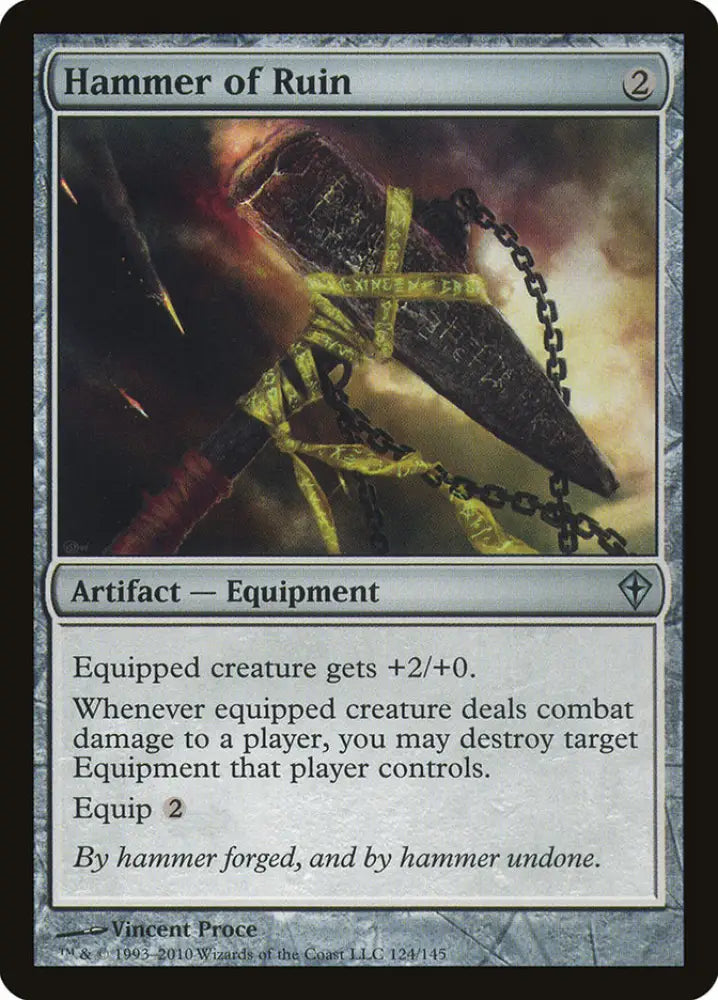 Hammer of Ruin [Worldwake] - MTG Single