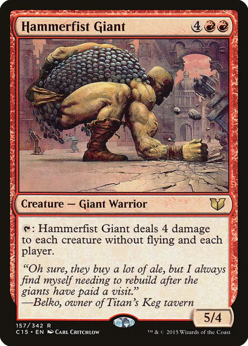Hammerfist Giant [Commander 2015] - MTG Single
