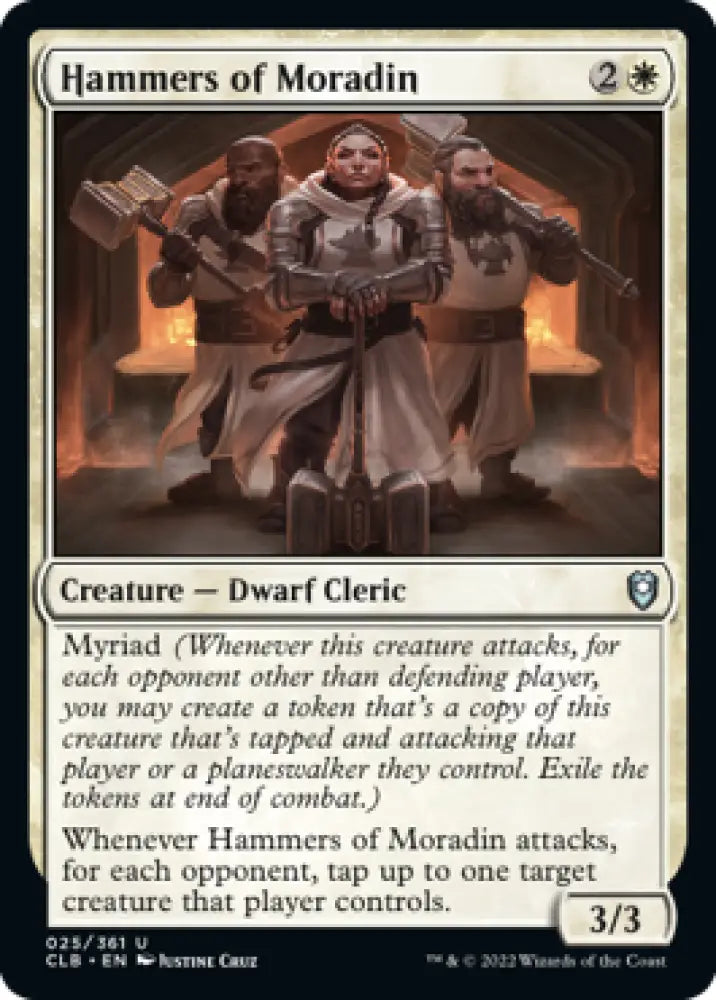 Hammers of Moradin [Commander Legends: Battle for Baldur’s Gate] - MTG Single