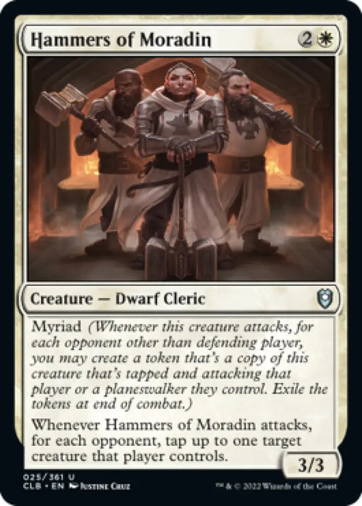 Hammers of Moradin [Commander Legends: Battle for Baldur’s Gate] - MTG Single
