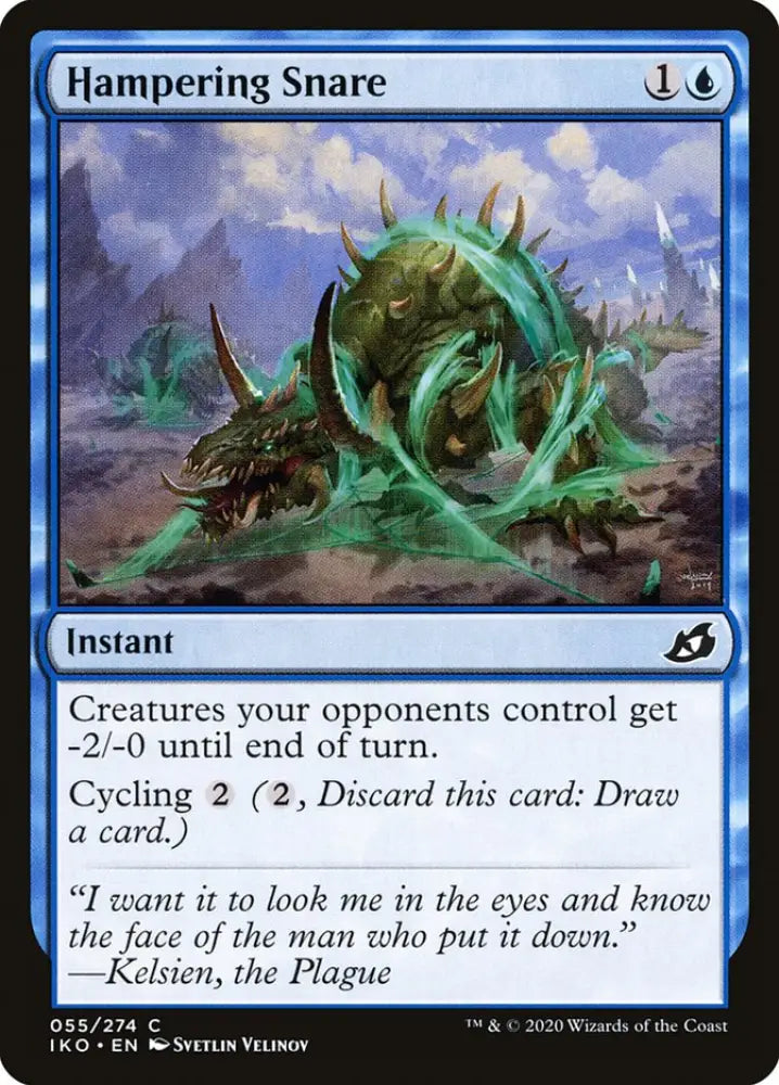 Hampering Snare [Ikoria: Lair of Behemoths] - MTG Single