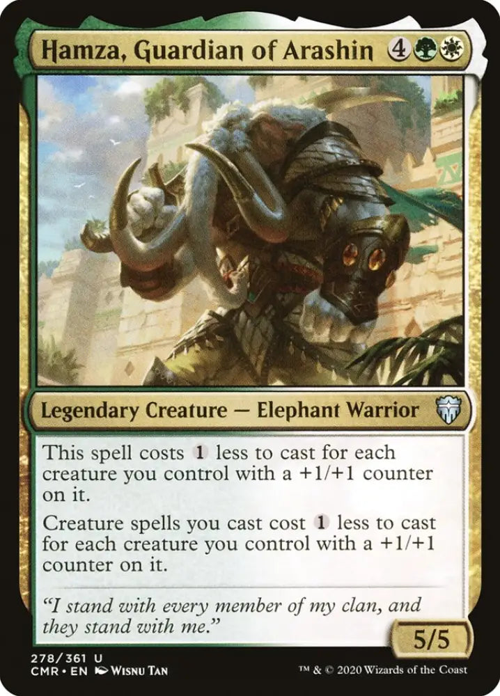 Hamza Guardian of Arashin [Commander Legends] - MTG Single