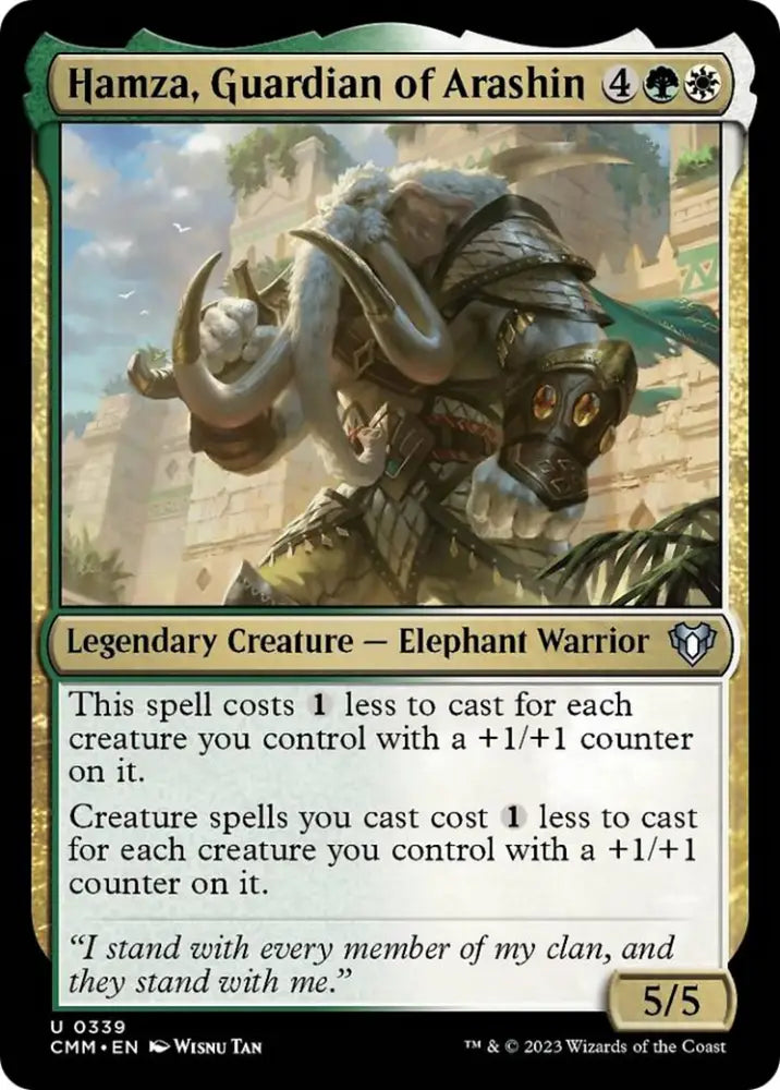 Hamza Guardian of Arashin [Commander Masters] - MTG Single