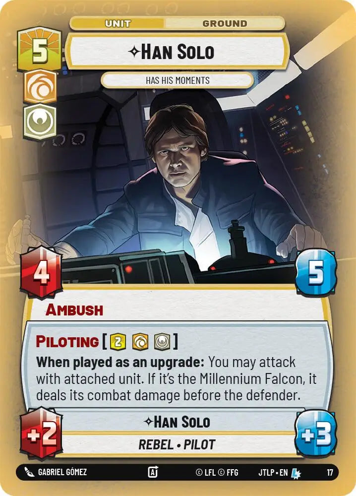 Han Solo - Has His Moments (17) [Jump to Lightspeed: Weekly Play] - Star Wars: Unlimited Single