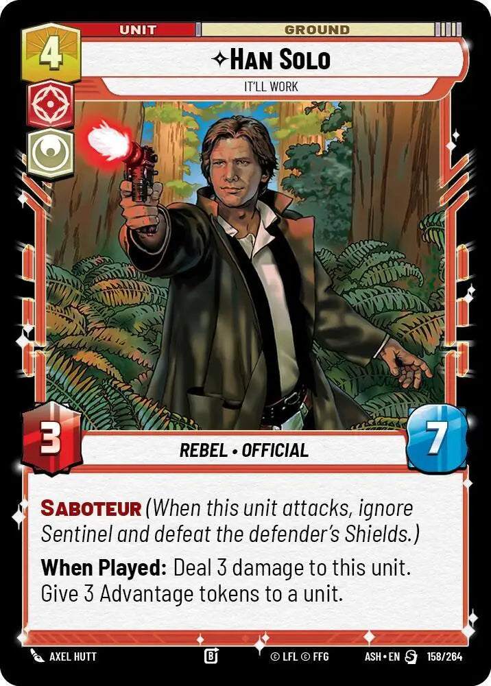 Han Solo - It'll Work (158/264) [Ashes of the Empire]