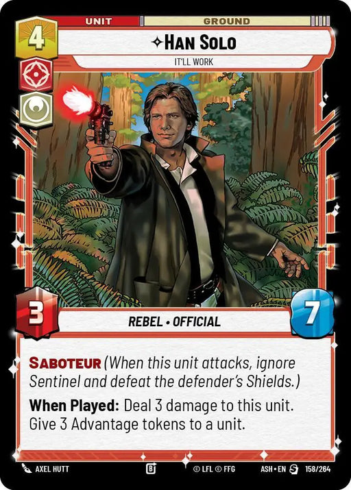 Han Solo - It'll Work (158/264) [Ashes of the Empire]