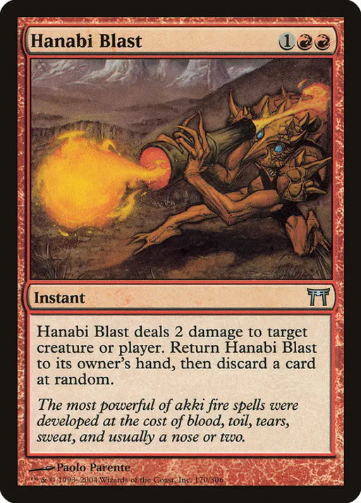 Hanabi Blast [Champions of Kamigawa] - MTG Single
