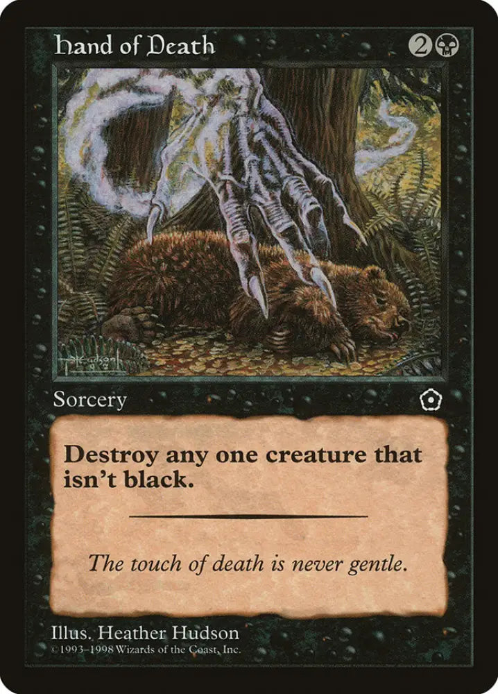 Hand of Death [Portal Second Age] - MTG Single