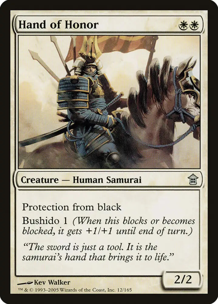 Hand of Honor [Saviors of Kamigawa] - MTG Single